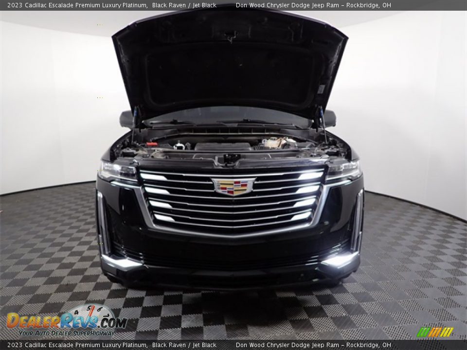 2023 Cadillac Escalade Premium Luxury Platinum Black Raven / Jet Black Photo #9