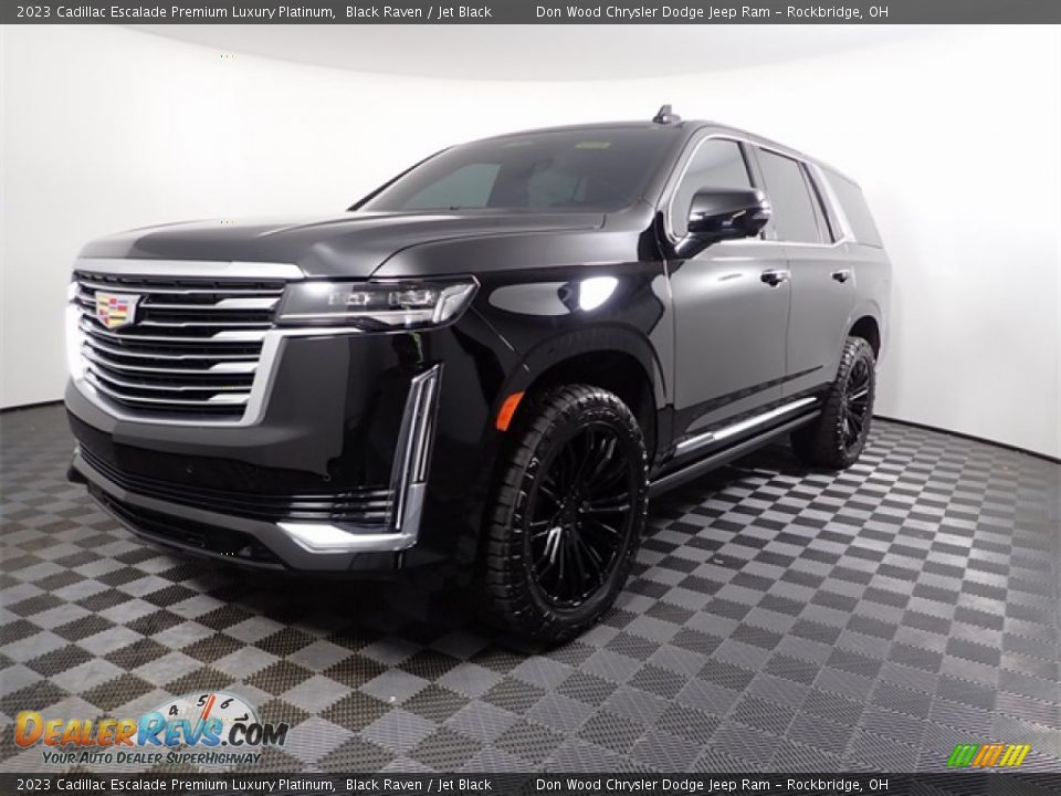 2023 Cadillac Escalade Premium Luxury Platinum Black Raven / Jet Black Photo #11