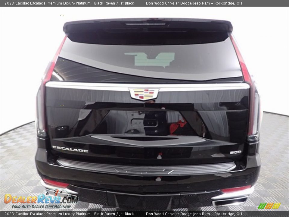 2023 Cadillac Escalade Premium Luxury Platinum Black Raven / Jet Black Photo #15