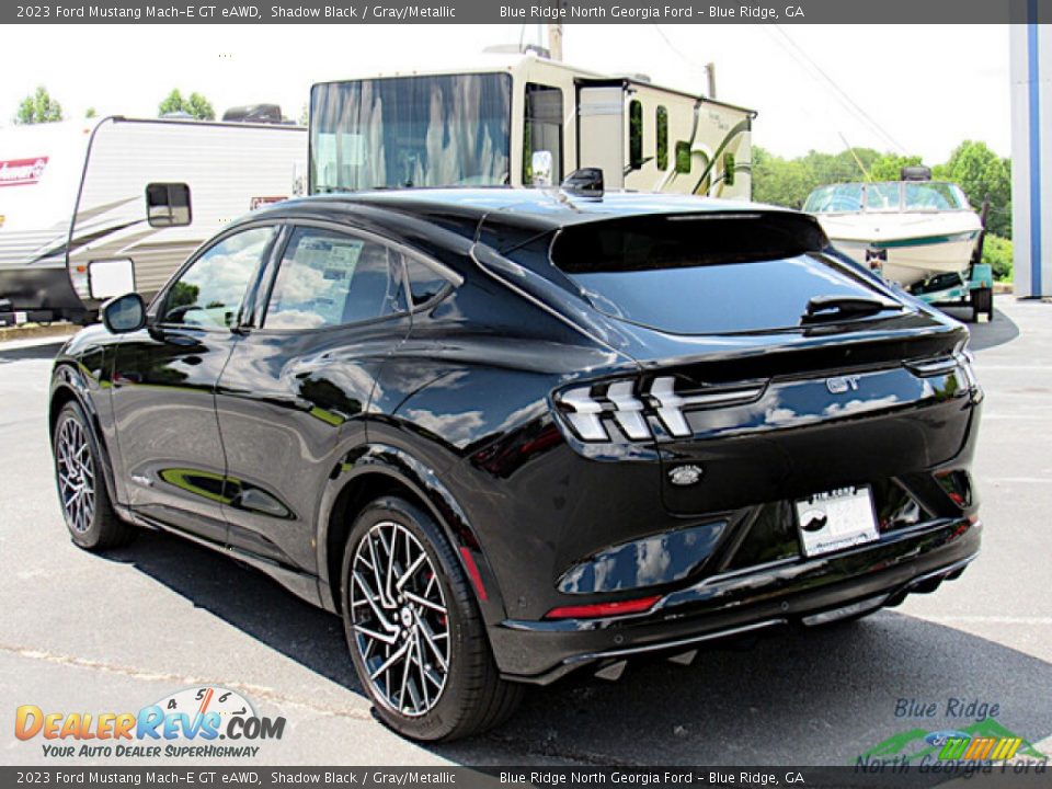 2023 Ford Mustang Mach-E GT eAWD Shadow Black / Gray/Metallic Photo #3