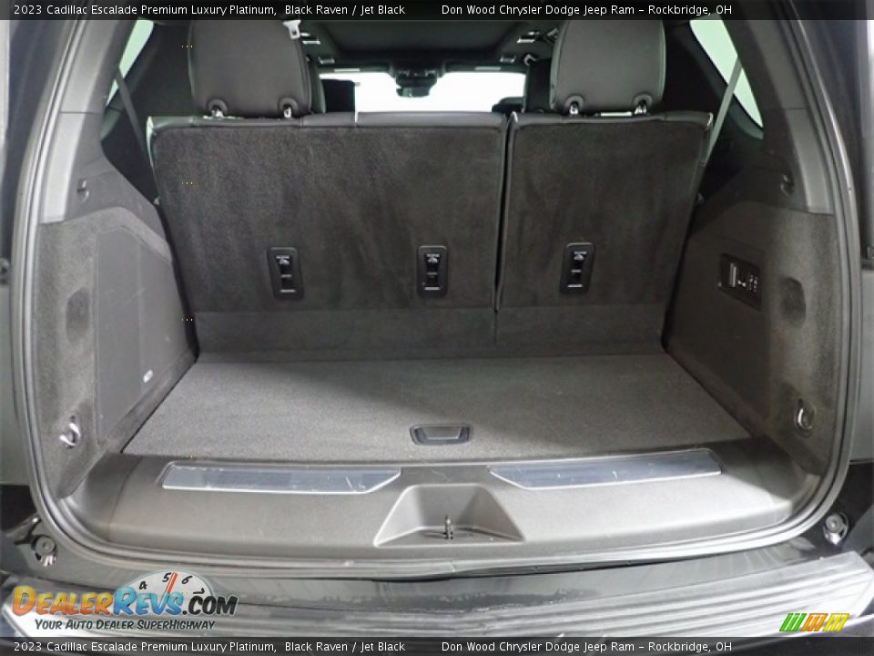 2023 Cadillac Escalade Premium Luxury Platinum Black Raven / Jet Black Photo #17