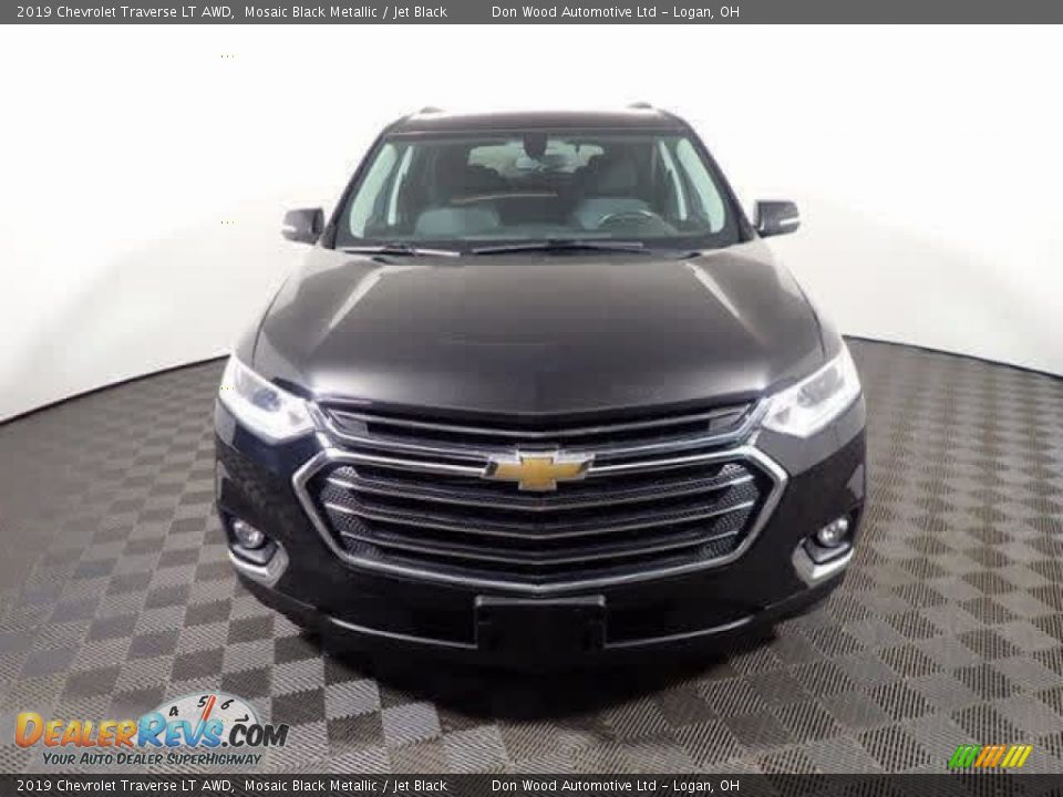 2019 Chevrolet Traverse LT AWD Mosaic Black Metallic / Jet Black Photo #4