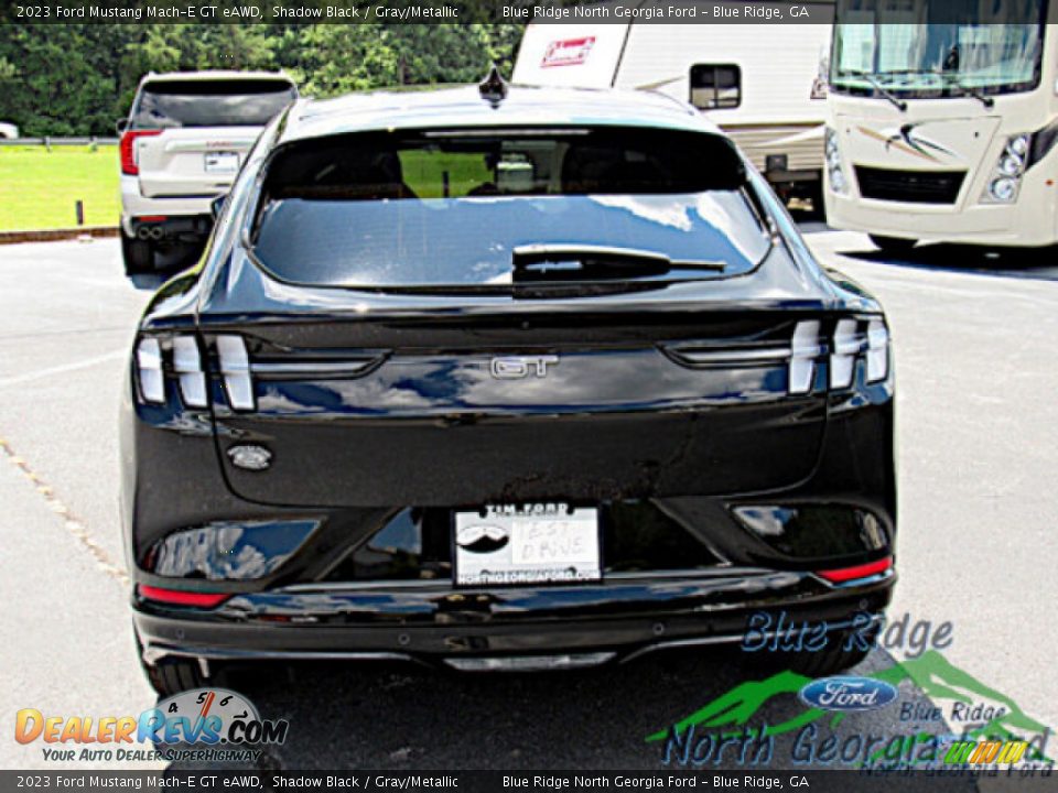2023 Ford Mustang Mach-E GT eAWD Shadow Black / Gray/Metallic Photo #4