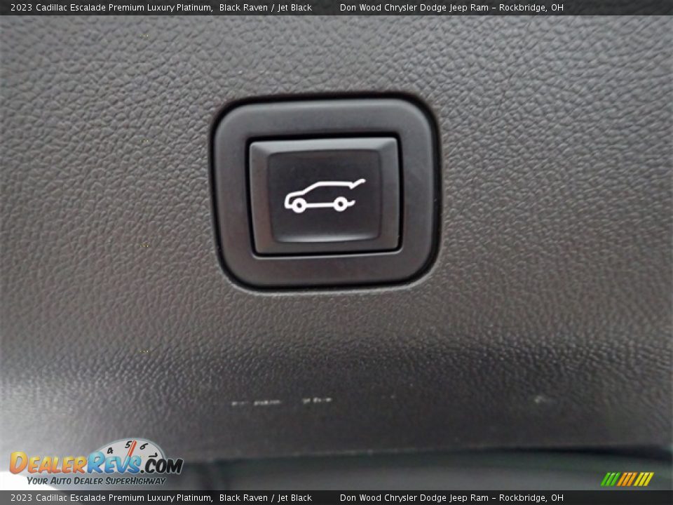 2023 Cadillac Escalade Premium Luxury Platinum Black Raven / Jet Black Photo #18