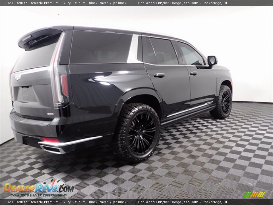 2023 Cadillac Escalade Premium Luxury Platinum Black Raven / Jet Black Photo #19