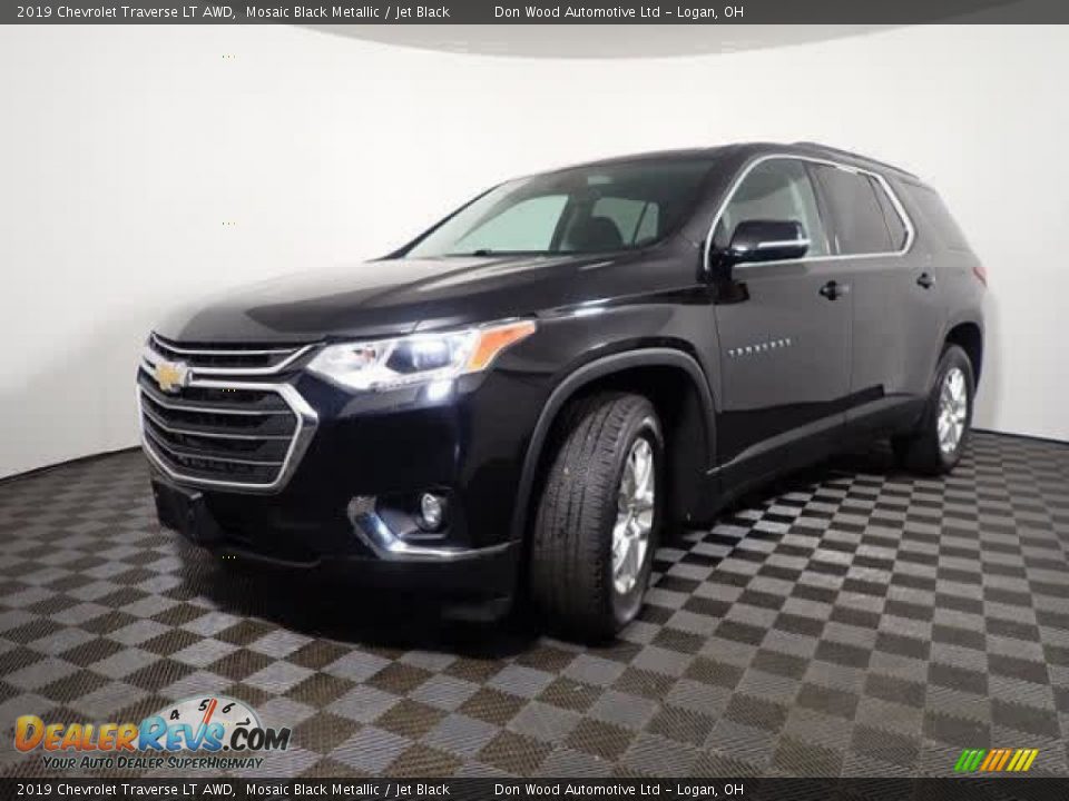 2019 Chevrolet Traverse LT AWD Mosaic Black Metallic / Jet Black Photo #7
