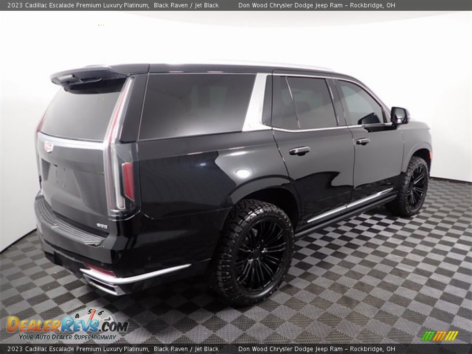2023 Cadillac Escalade Premium Luxury Platinum Black Raven / Jet Black Photo #20