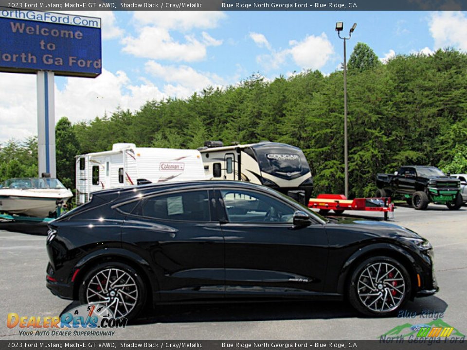 2023 Ford Mustang Mach-E GT eAWD Shadow Black / Gray/Metallic Photo #7