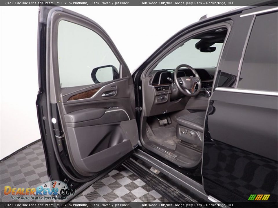 2023 Cadillac Escalade Premium Luxury Platinum Black Raven / Jet Black Photo #22