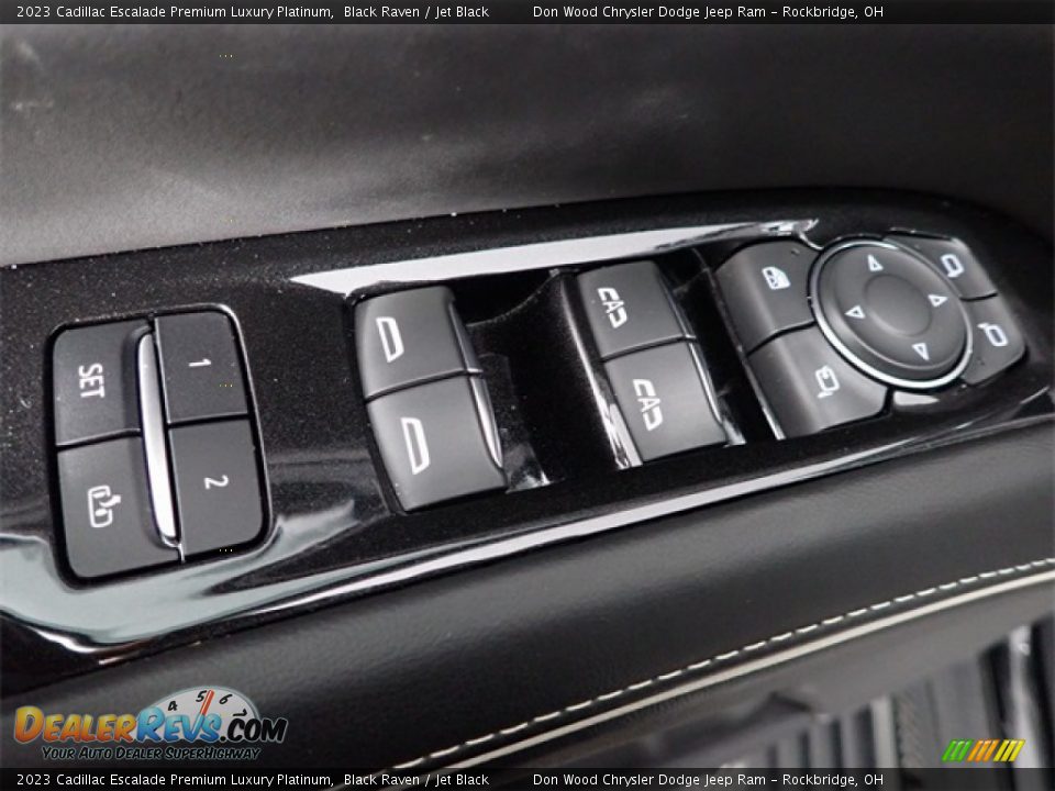 2023 Cadillac Escalade Premium Luxury Platinum Black Raven / Jet Black Photo #23