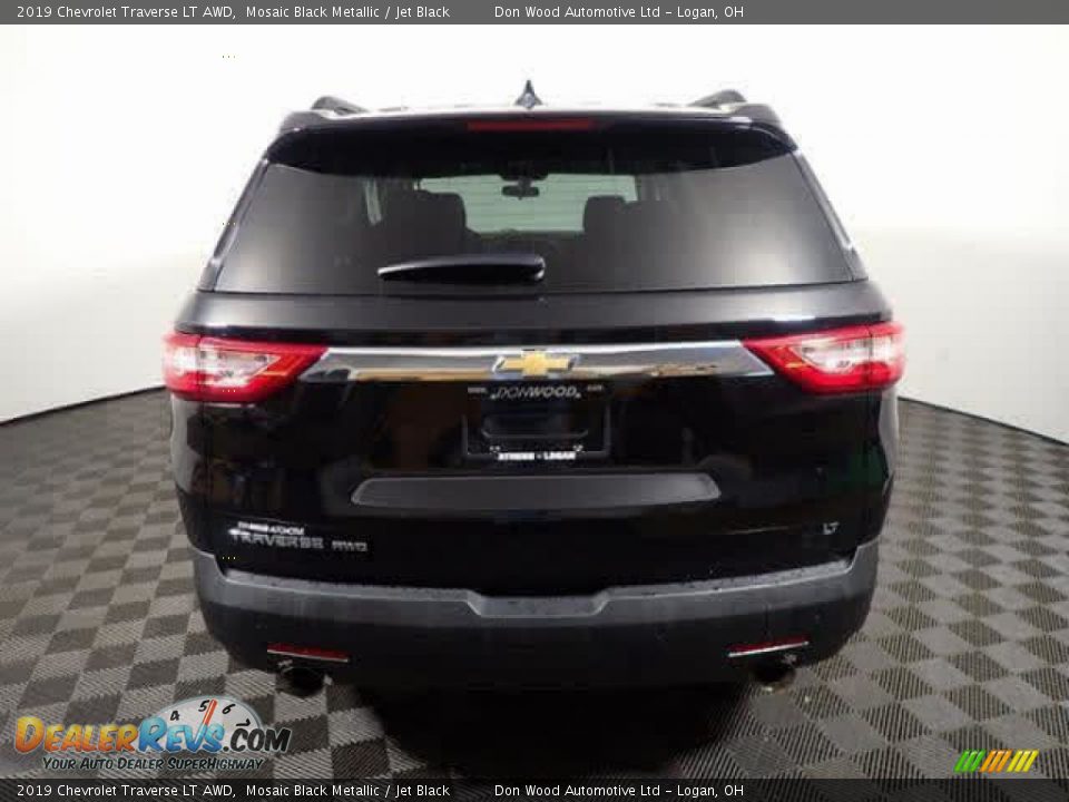 2019 Chevrolet Traverse LT AWD Mosaic Black Metallic / Jet Black Photo #11