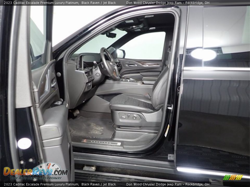 2023 Cadillac Escalade Premium Luxury Platinum Black Raven / Jet Black Photo #24