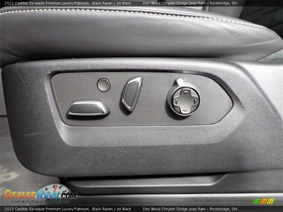 2023 Cadillac Escalade Premium Luxury Platinum Black Raven / Jet Black Photo #25
