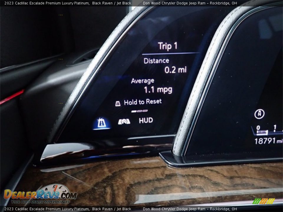 2023 Cadillac Escalade Premium Luxury Platinum Black Raven / Jet Black Photo #28