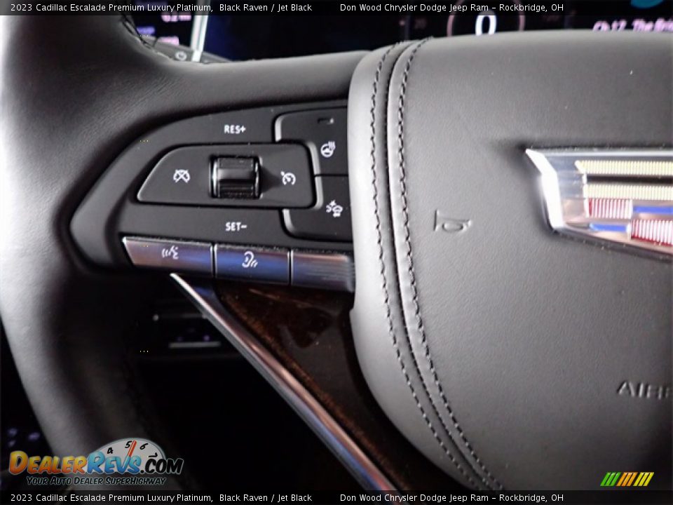 2023 Cadillac Escalade Premium Luxury Platinum Black Raven / Jet Black Photo #29