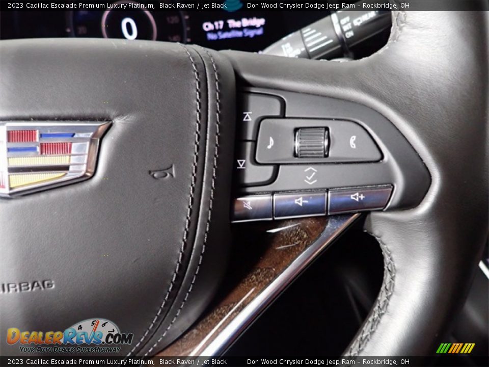2023 Cadillac Escalade Premium Luxury Platinum Black Raven / Jet Black Photo #30