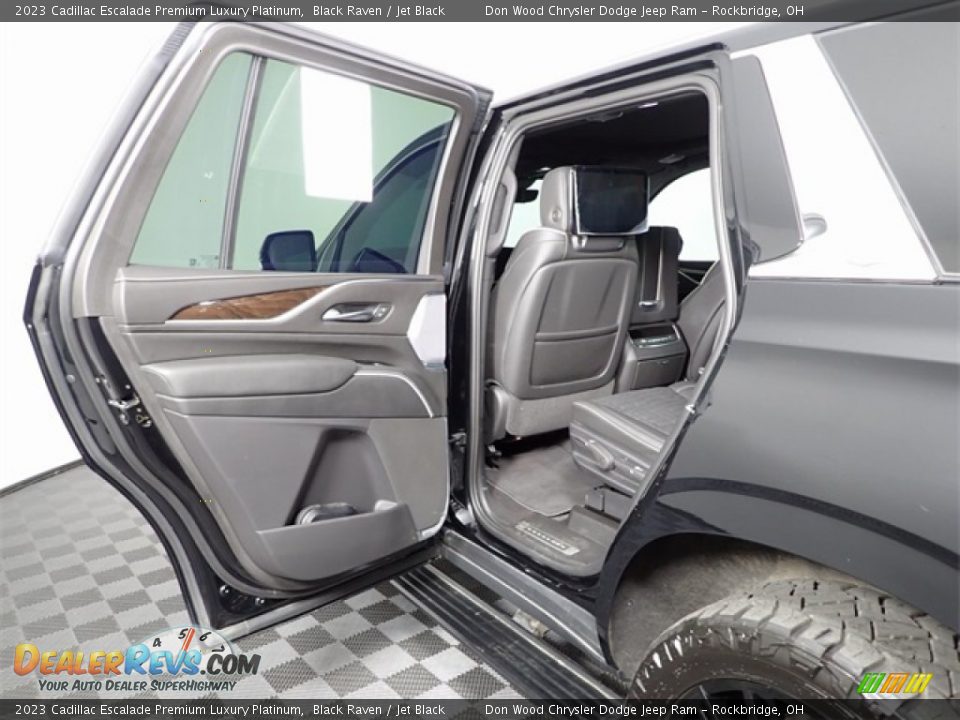2023 Cadillac Escalade Premium Luxury Platinum Black Raven / Jet Black Photo #33