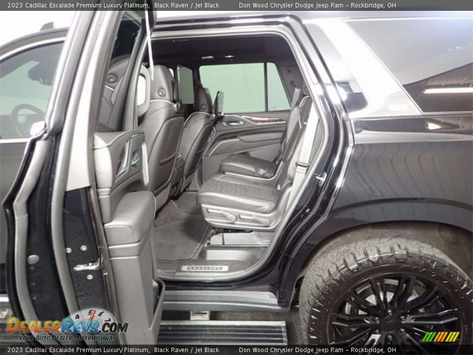 2023 Cadillac Escalade Premium Luxury Platinum Black Raven / Jet Black Photo #35