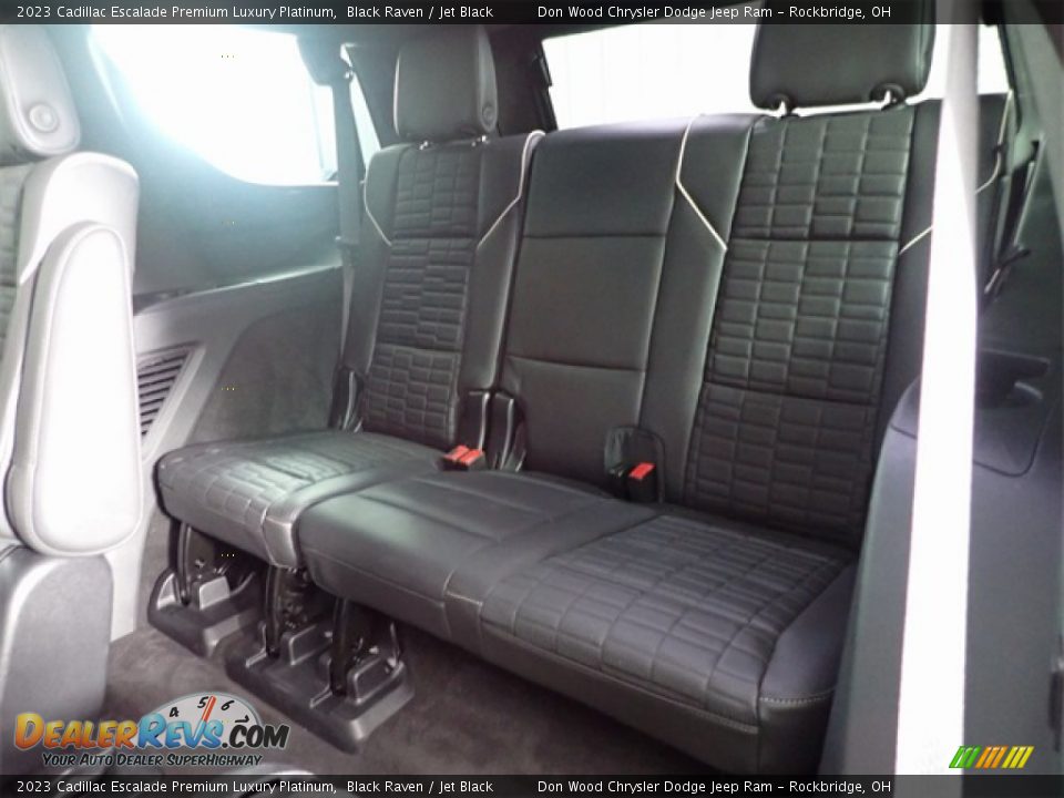 2023 Cadillac Escalade Premium Luxury Platinum Black Raven / Jet Black Photo #36