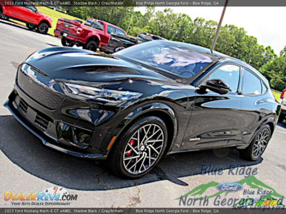 2023 Ford Mustang Mach-E GT eAWD Shadow Black / Gray/Metallic Photo #23