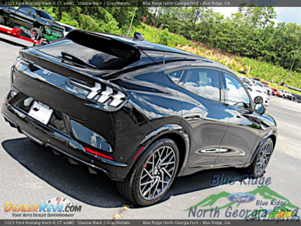 2023 Ford Mustang Mach-E GT eAWD Shadow Black / Gray/Metallic Photo #25