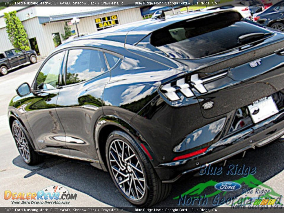 2023 Ford Mustang Mach-E GT eAWD Shadow Black / Gray/Metallic Photo #26
