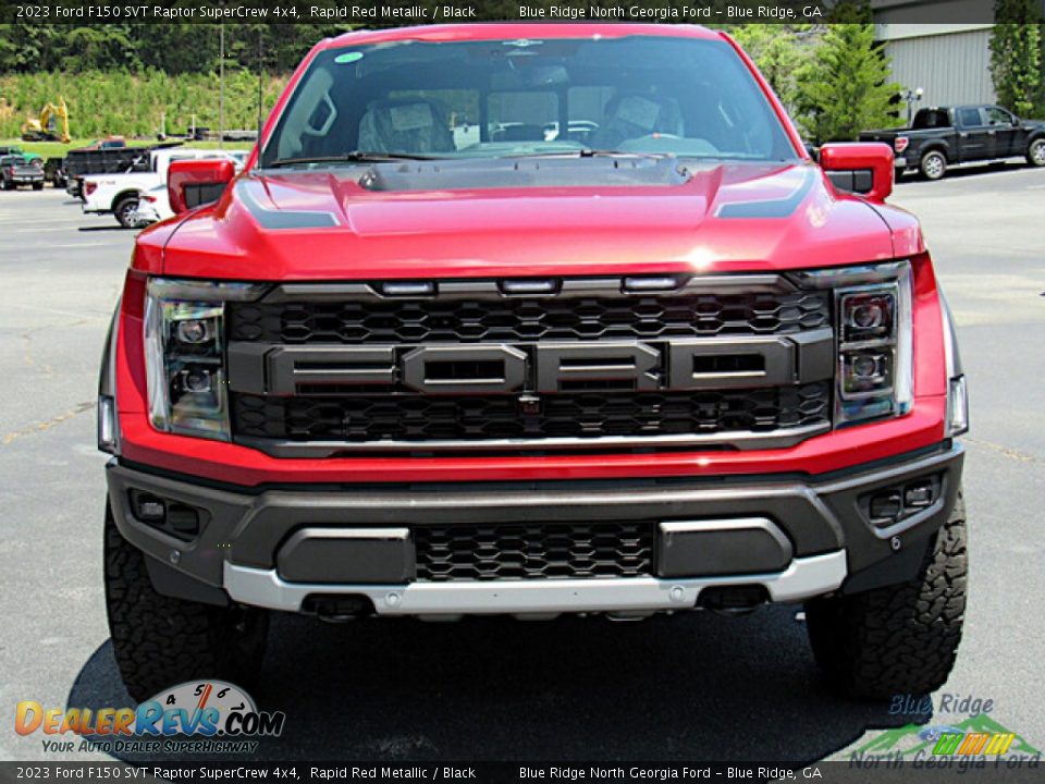 2023 Ford F150 SVT Raptor SuperCrew 4x4 Rapid Red Metallic / Black Photo #4