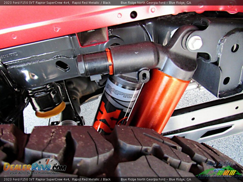 2023 Ford F150 SVT Raptor SuperCrew 4x4 Rapid Red Metallic / Black Photo #11