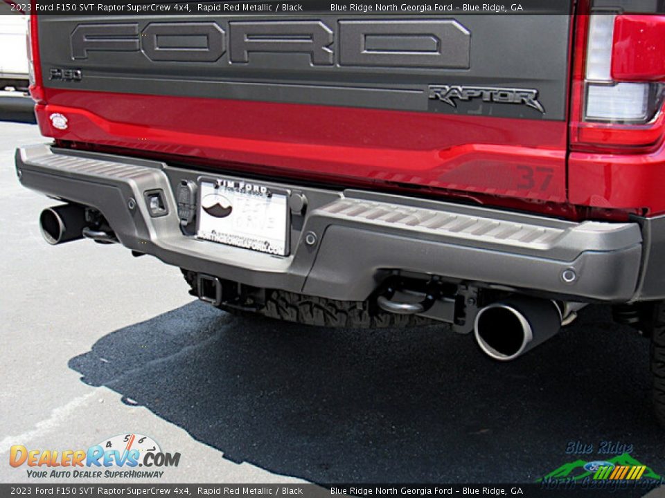 2023 Ford F150 SVT Raptor SuperCrew 4x4 Rapid Red Metallic / Black Photo #12