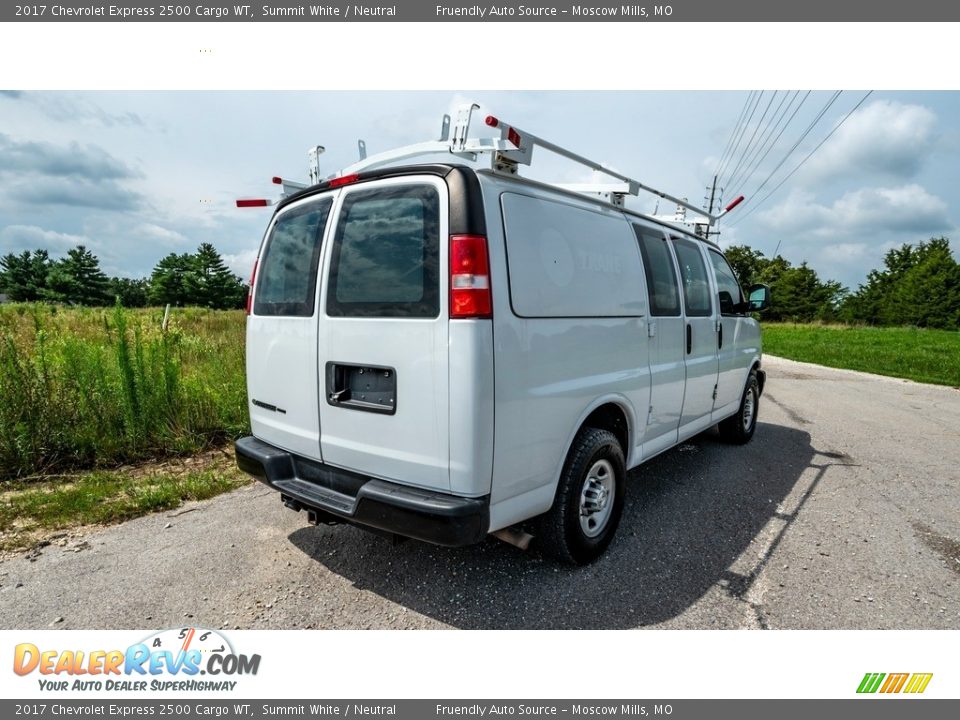 2017 Chevrolet Express 2500 Cargo WT Summit White / Neutral Photo #4