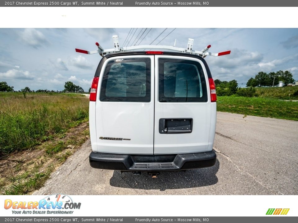 2017 Chevrolet Express 2500 Cargo WT Summit White / Neutral Photo #5
