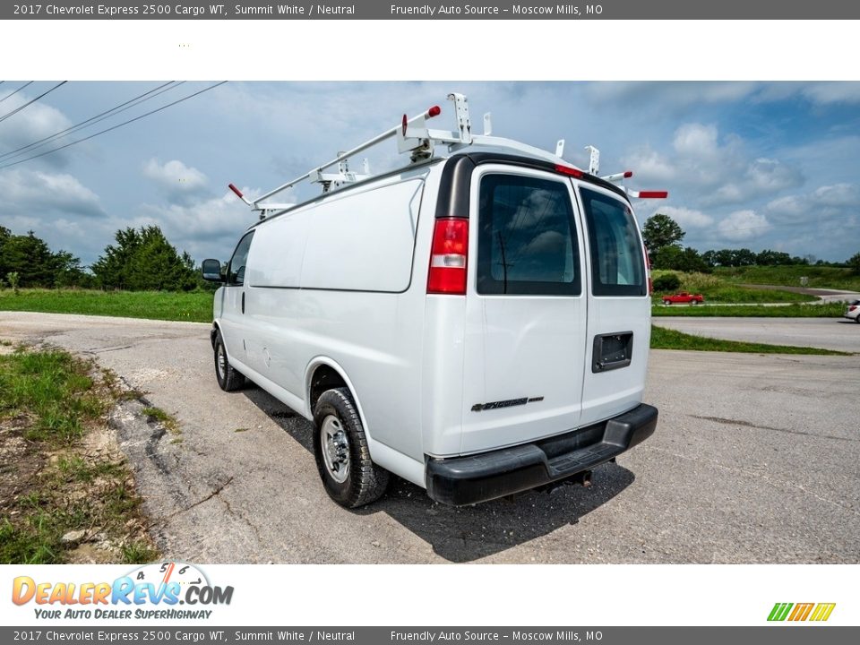 2017 Chevrolet Express 2500 Cargo WT Summit White / Neutral Photo #6