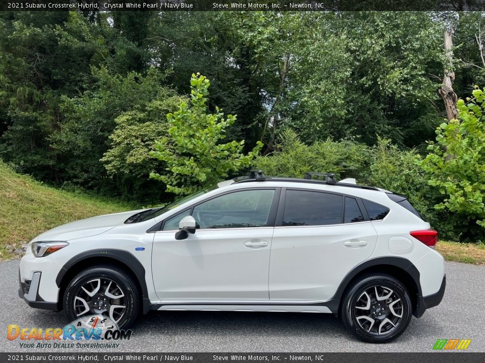 Crystal White Pearl 2021 Subaru Crosstrek Hybrid Photo #1