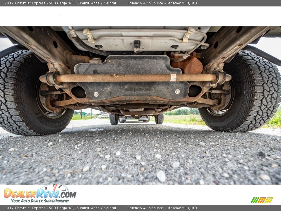 2017 Chevrolet Express 2500 Cargo WT Summit White / Neutral Photo #9