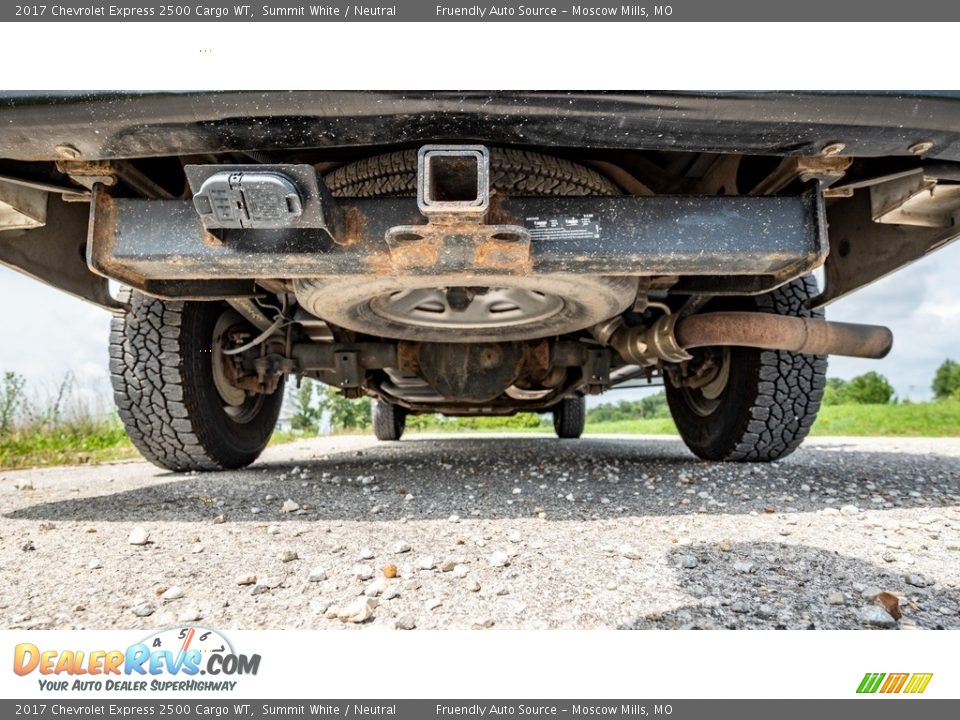 2017 Chevrolet Express 2500 Cargo WT Summit White / Neutral Photo #12