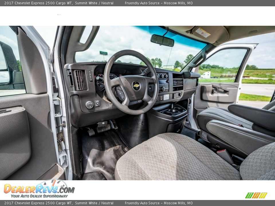 2017 Chevrolet Express 2500 Cargo WT Summit White / Neutral Photo #18