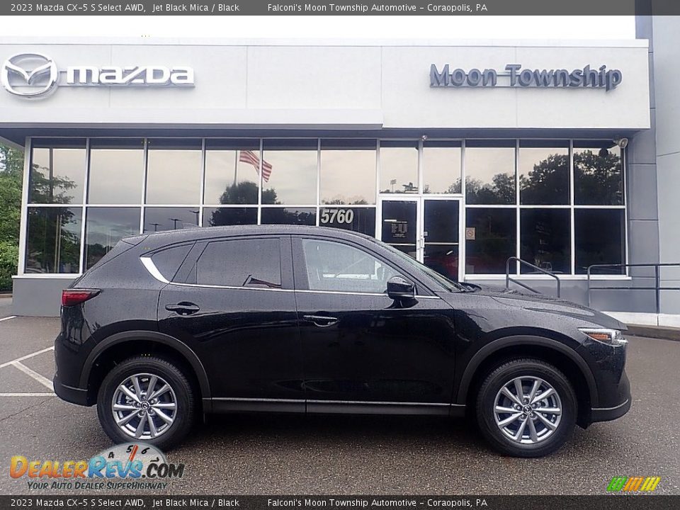 2023 Mazda CX-5 S Select AWD Jet Black Mica / Black Photo #1