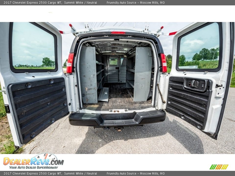 2017 Chevrolet Express 2500 Cargo WT Summit White / Neutral Photo #19