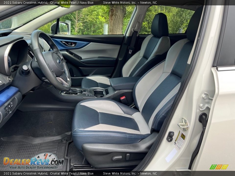 Navy Blue Interior - 2021 Subaru Crosstrek Hybrid Photo #14