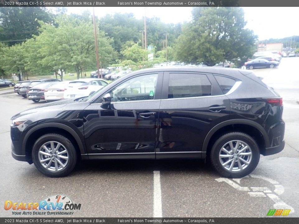 2023 Mazda CX-5 S Select AWD Jet Black Mica / Black Photo #6