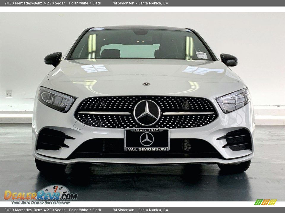 2020 Mercedes-Benz A 220 Sedan Polar White / Black Photo #2