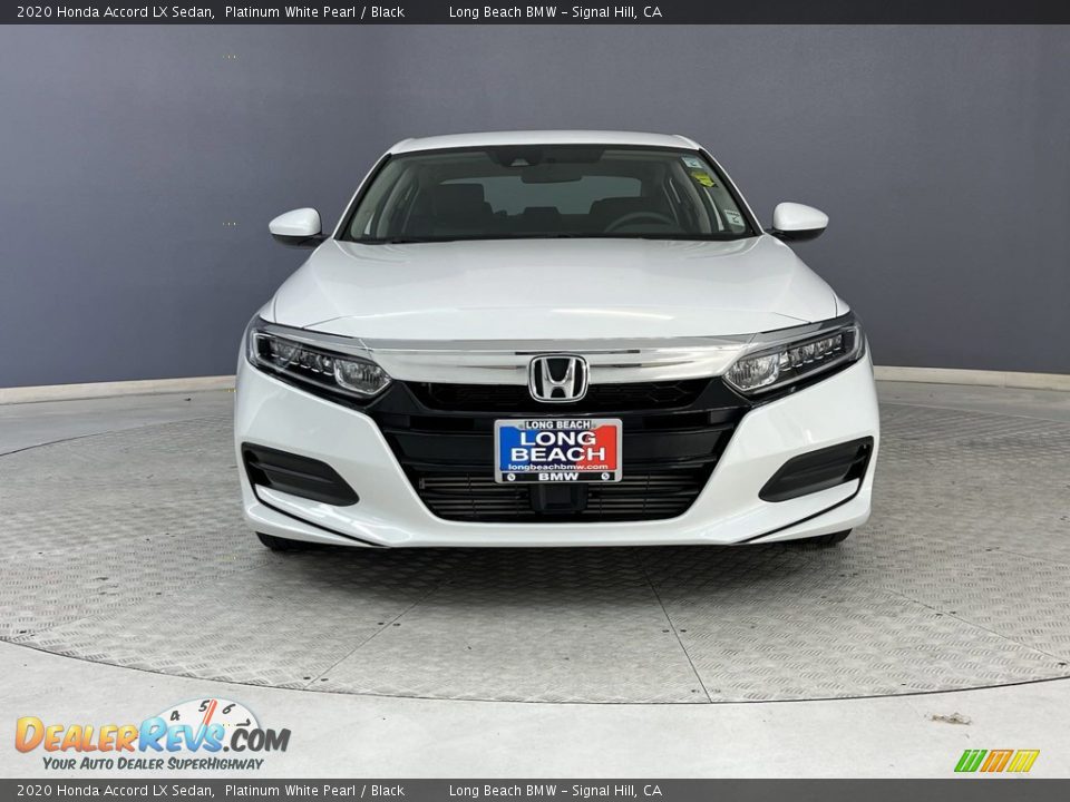 2020 Honda Accord LX Sedan Platinum White Pearl / Black Photo #3