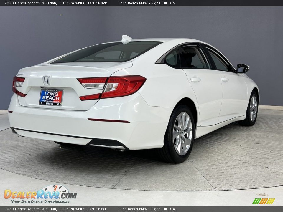2020 Honda Accord LX Sedan Platinum White Pearl / Black Photo #4