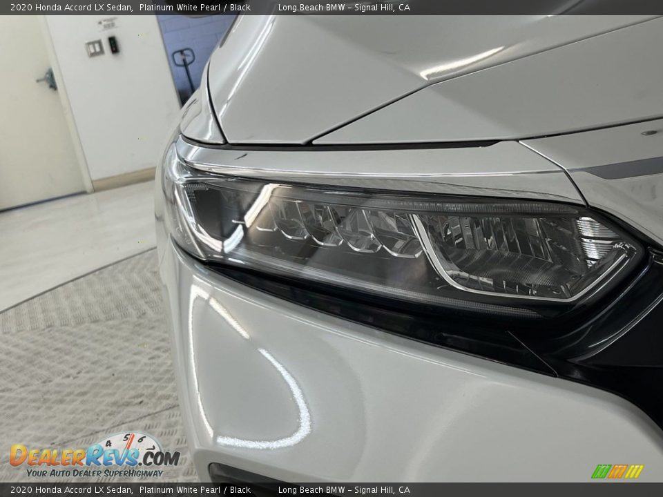 2020 Honda Accord LX Sedan Platinum White Pearl / Black Photo #6