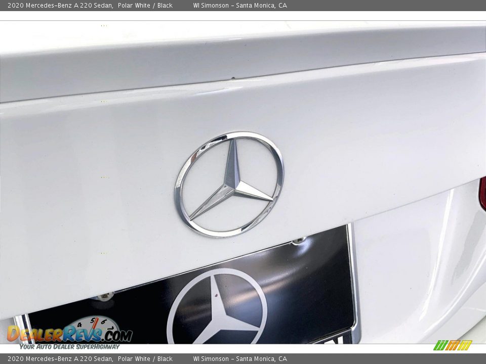 2020 Mercedes-Benz A 220 Sedan Polar White / Black Photo #7