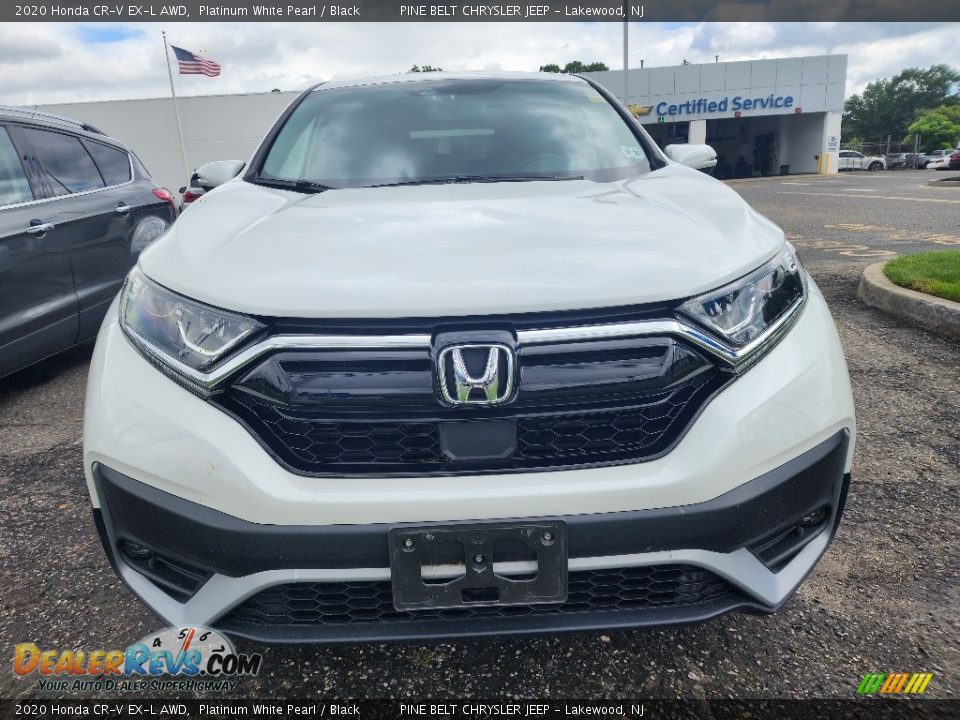 2020 Honda CR-V EX-L AWD Platinum White Pearl / Black Photo #2