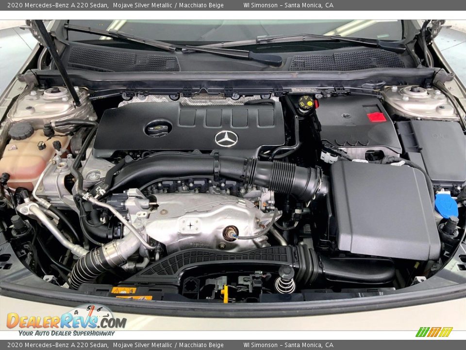 2020 Mercedes-Benz A 220 Sedan Mojave Silver Metallic / Macchiato Beige Photo #9