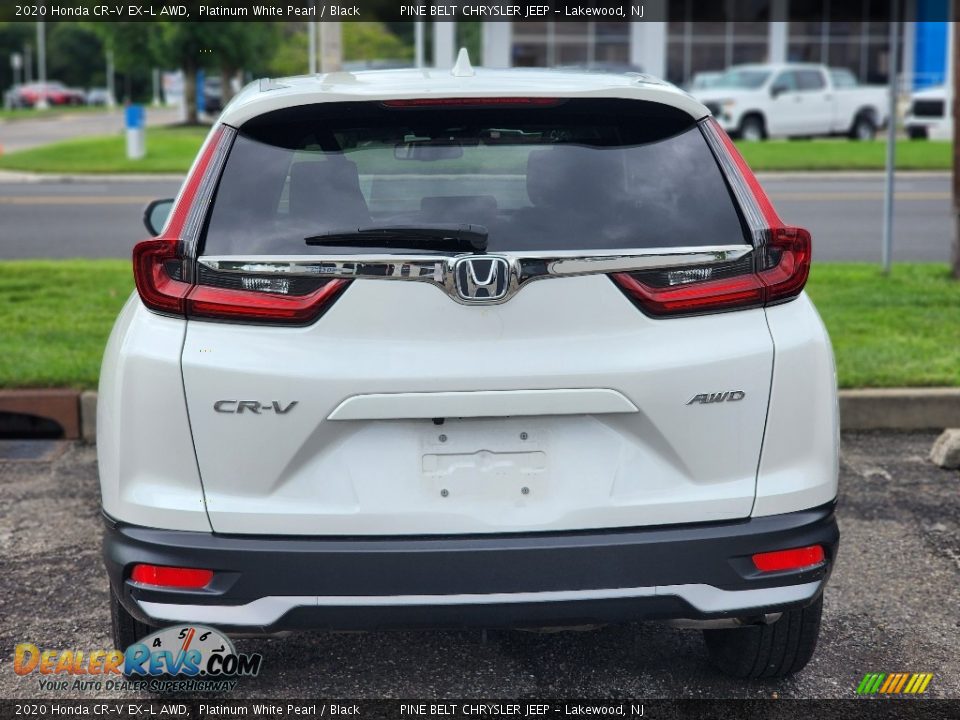 2020 Honda CR-V EX-L AWD Platinum White Pearl / Black Photo #4