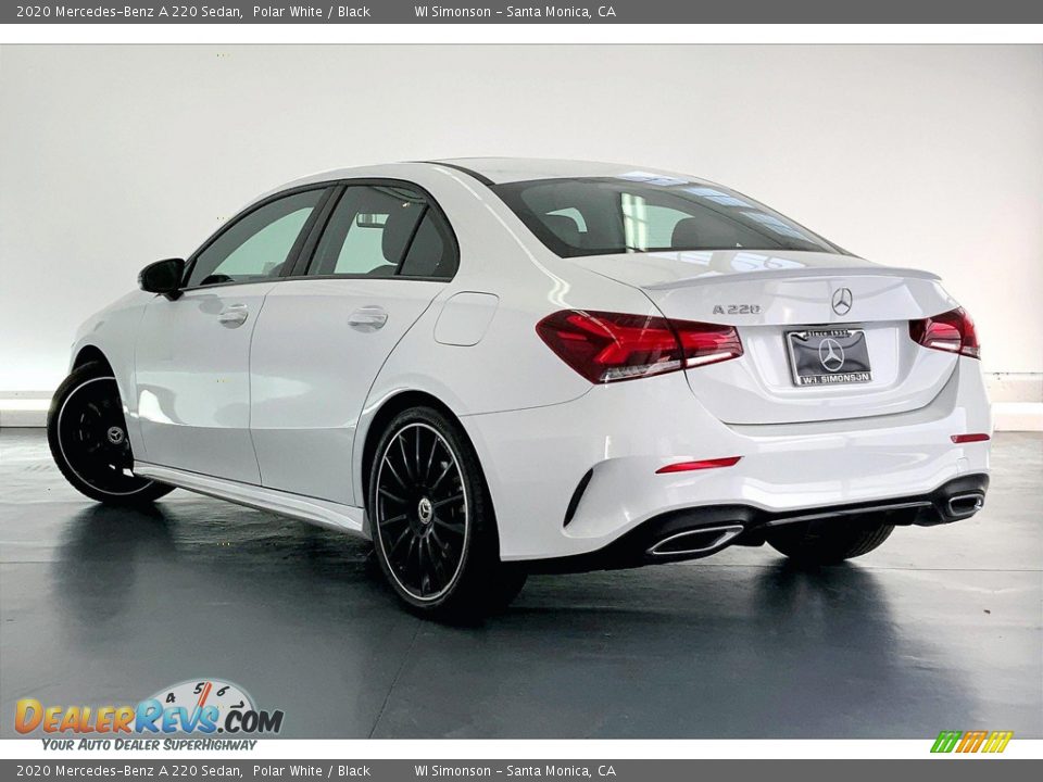 2020 Mercedes-Benz A 220 Sedan Polar White / Black Photo #10