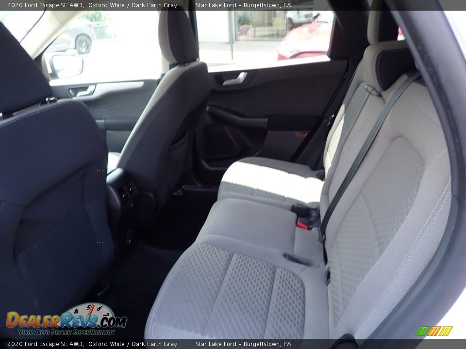 2020 Ford Escape SE 4WD Oxford White / Dark Earth Gray Photo #11